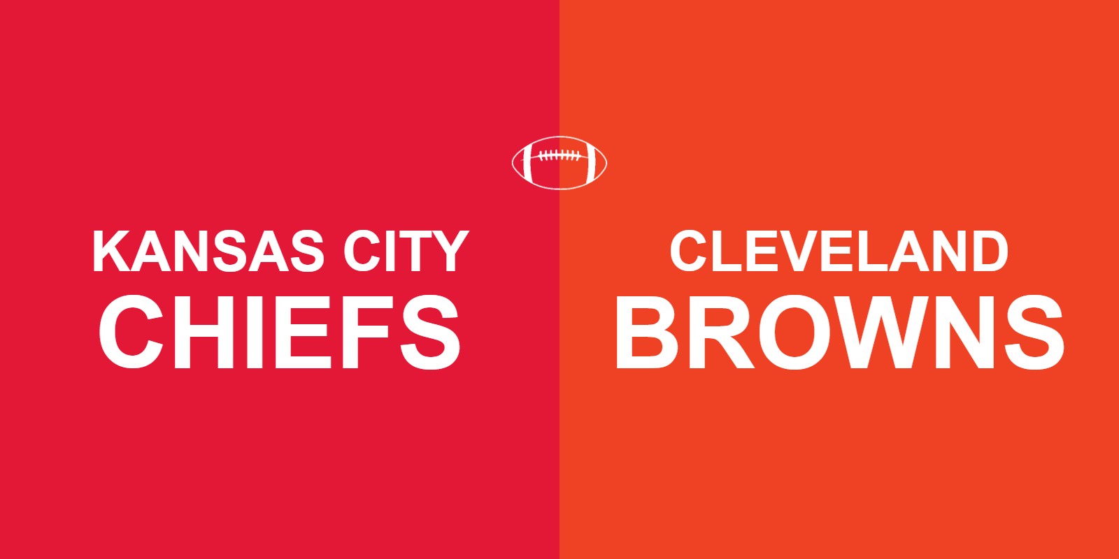 Chiefs vs Browns