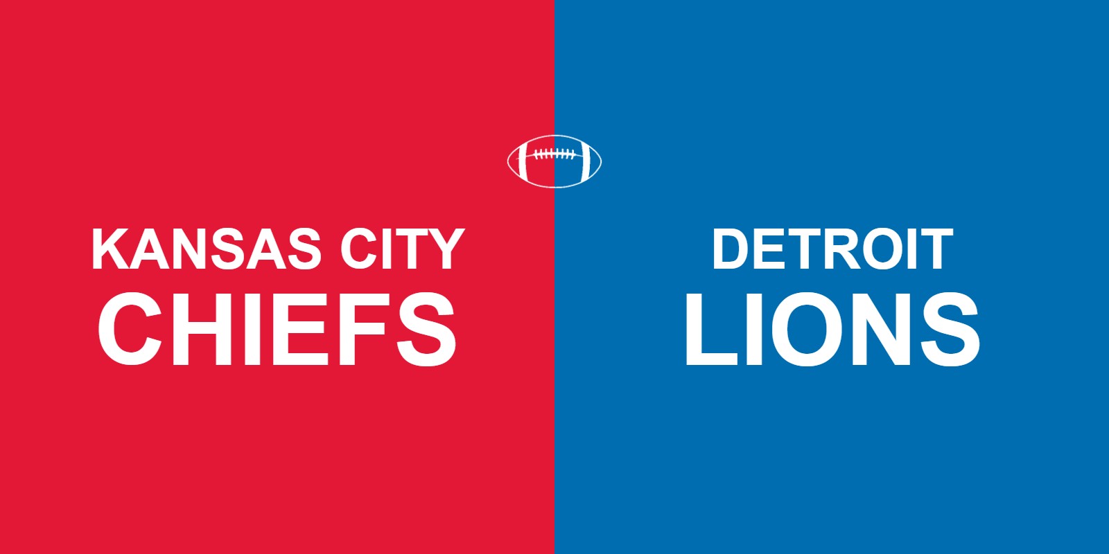 Chiefs vs Lions