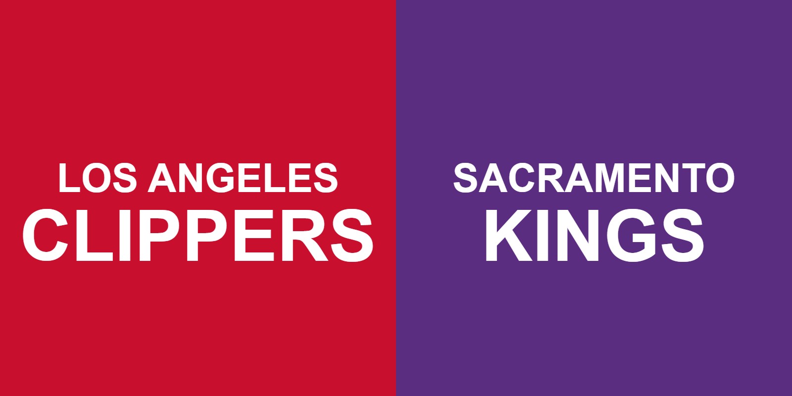 Clippers vs Kings