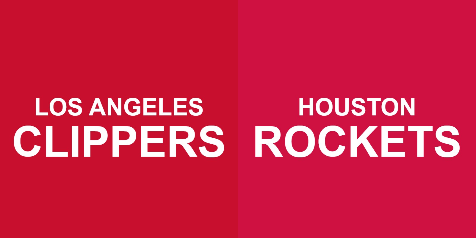 Clippers vs Rockets