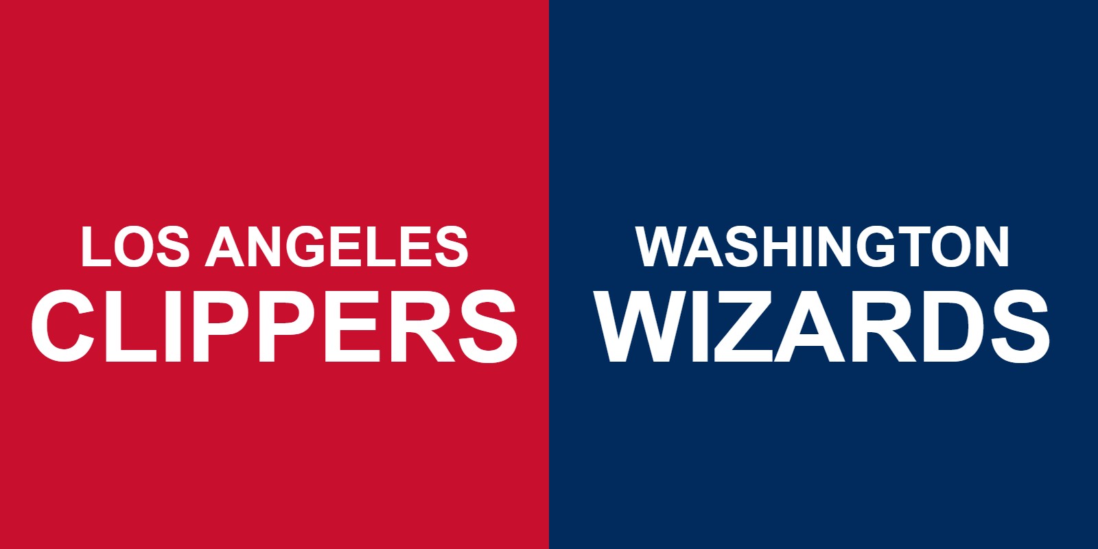 Clippers vs Wizards