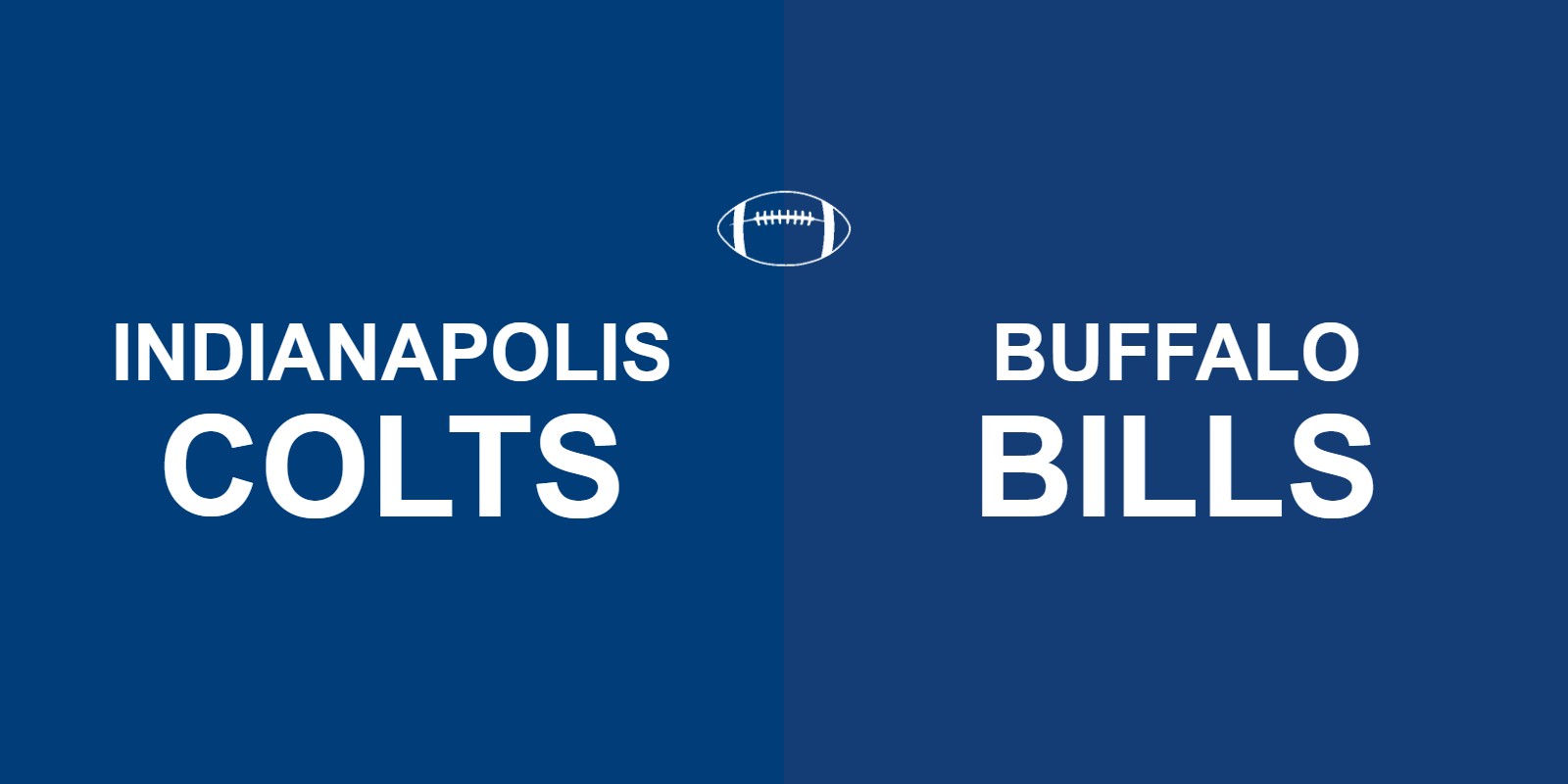 Colts vs Bills