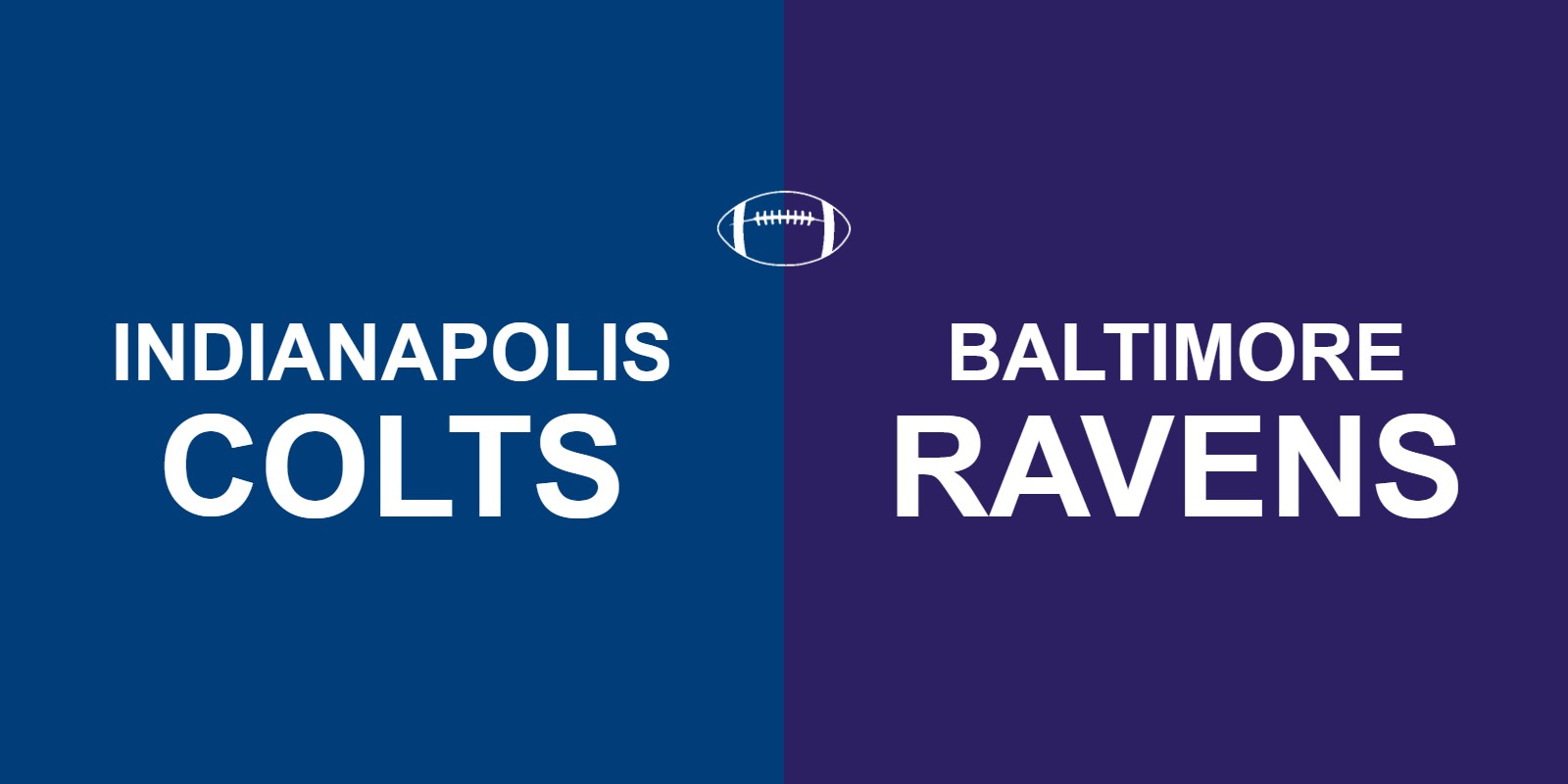 Colts vs Ravens