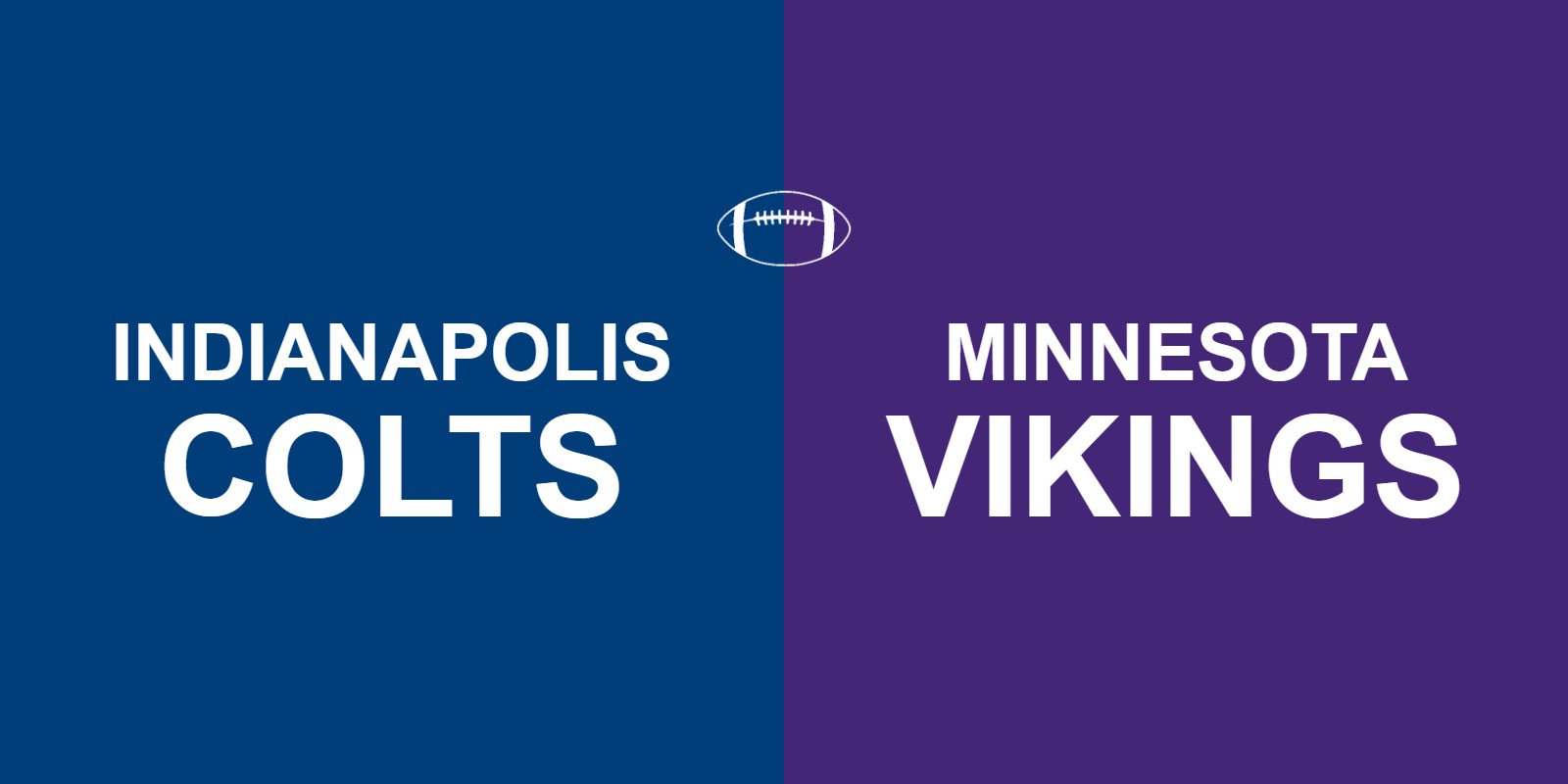 Colts vs Vikings