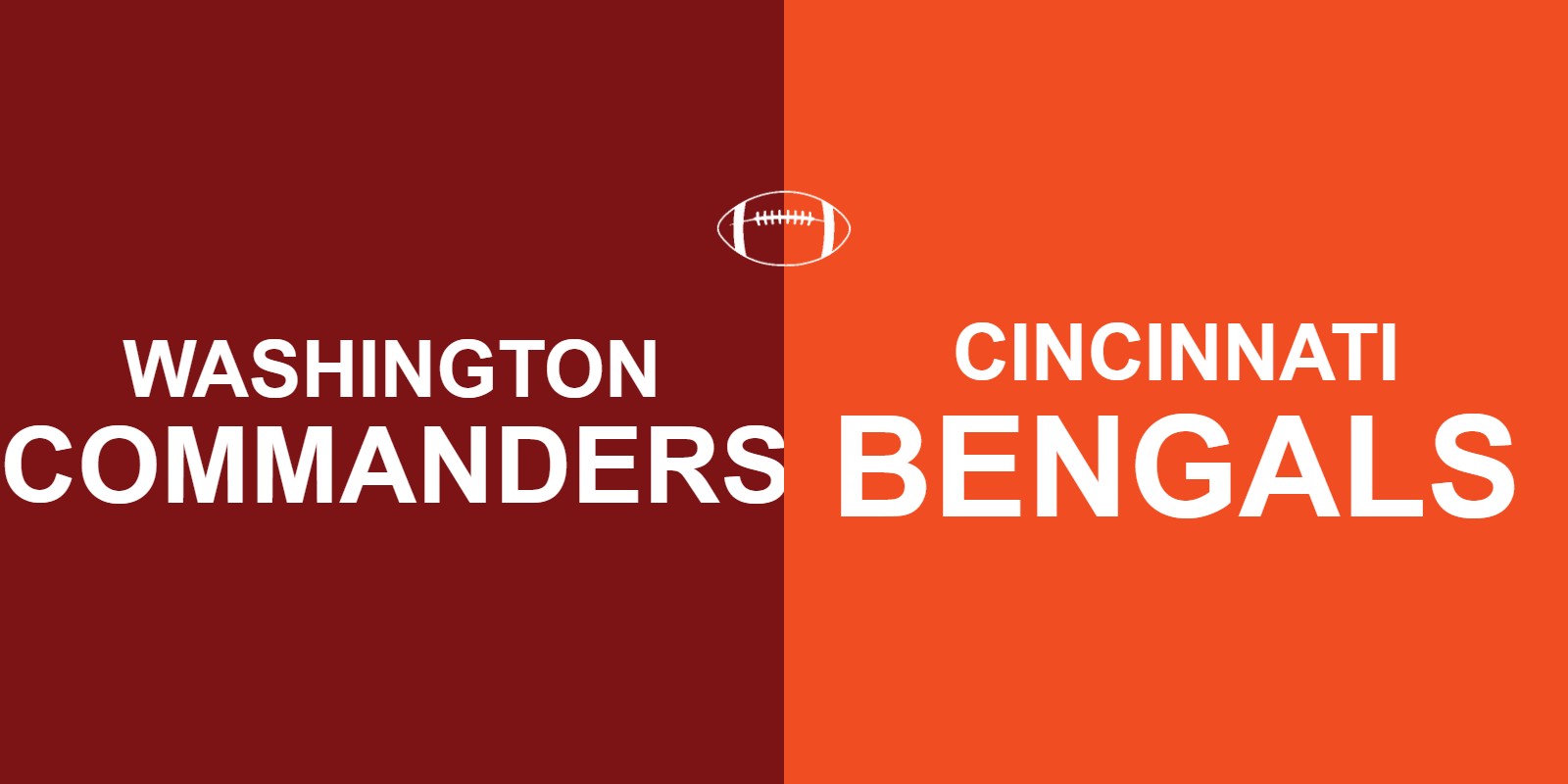 Commanders vs Bengals