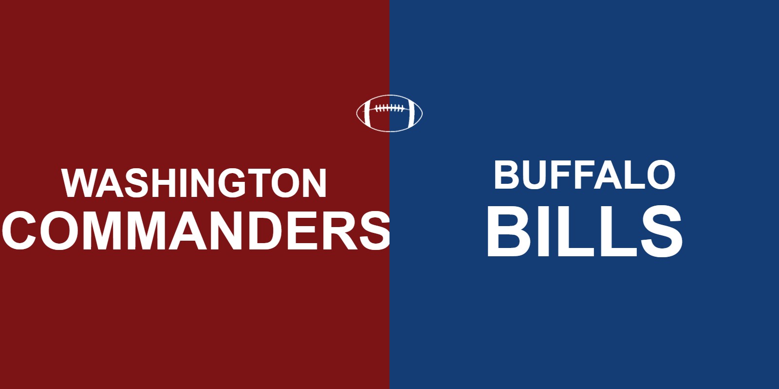 Commanders vs Bills Tickets