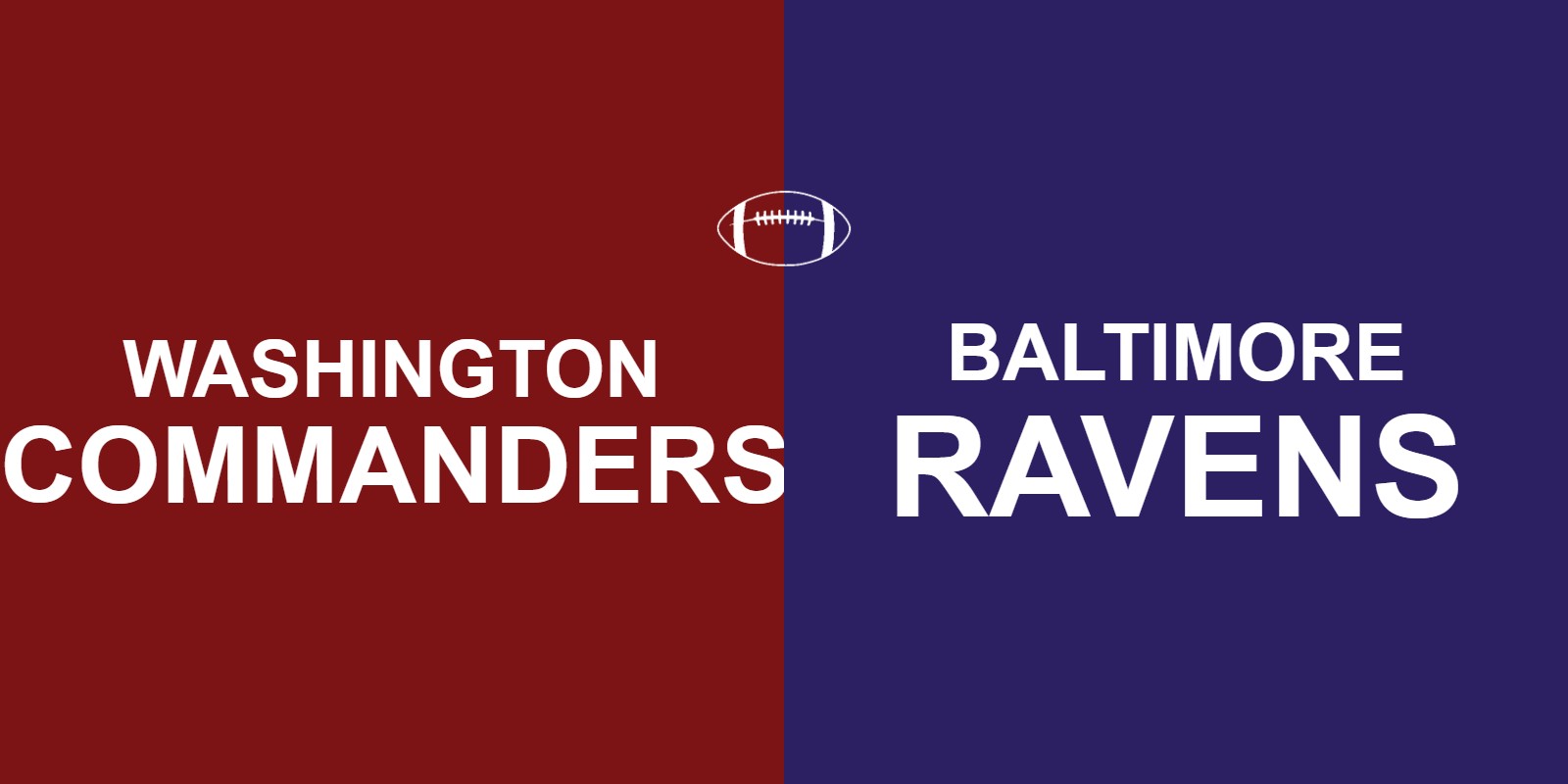Commanders vs Ravens Tickets