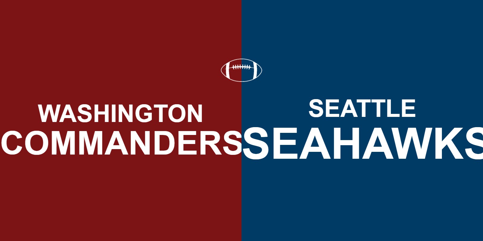 Commanders vs Seahawks
