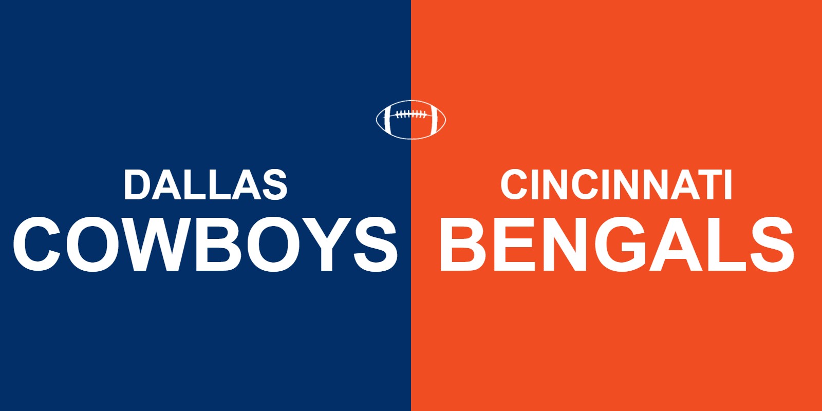 Cowboys vs Bengals