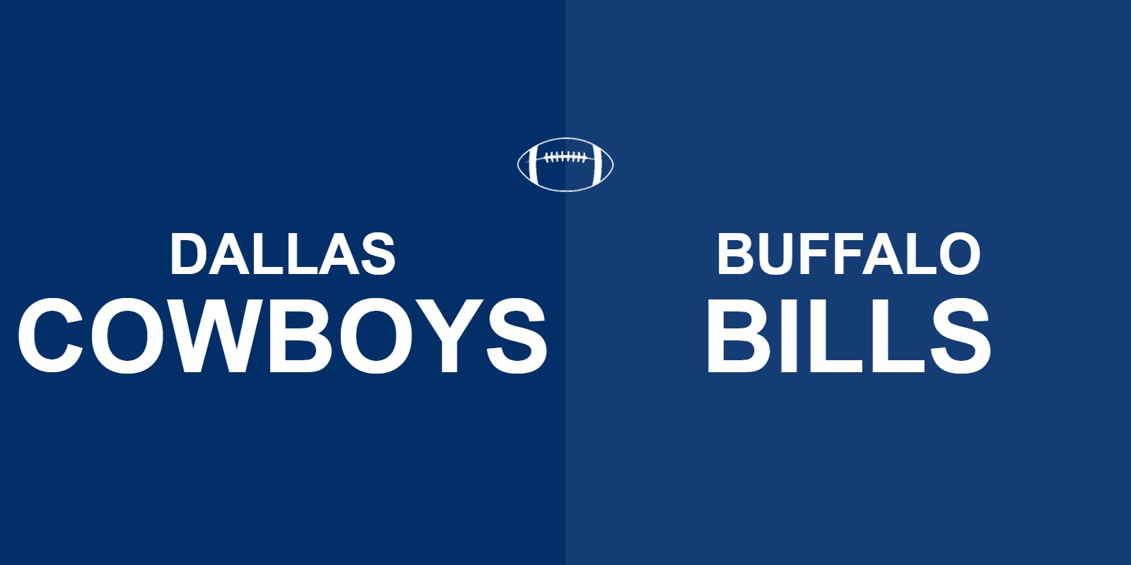 Cowboys vs Bills