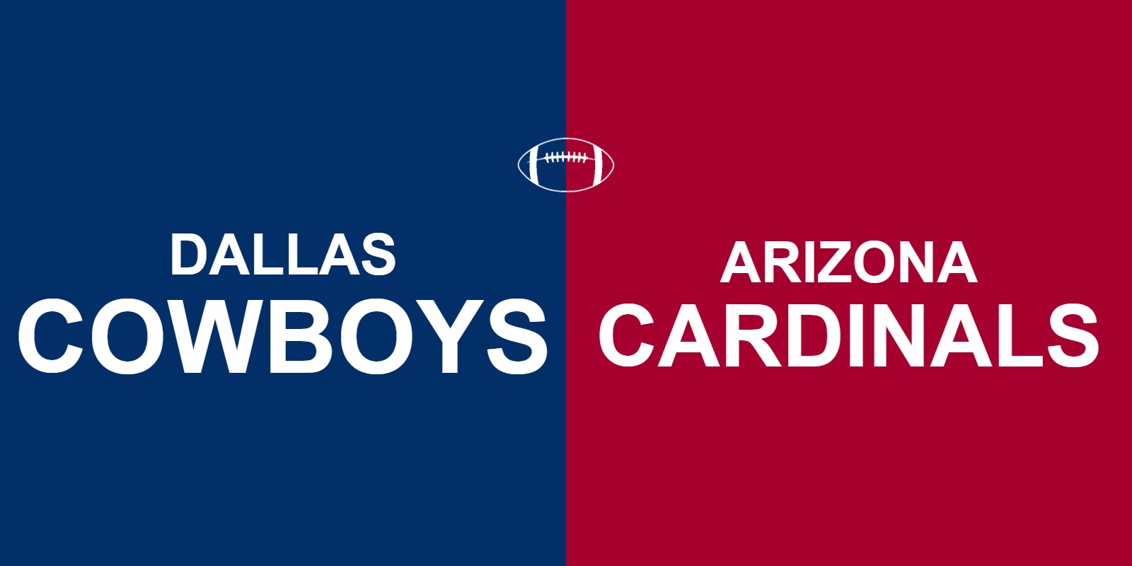 Cowboys vs Cardinals