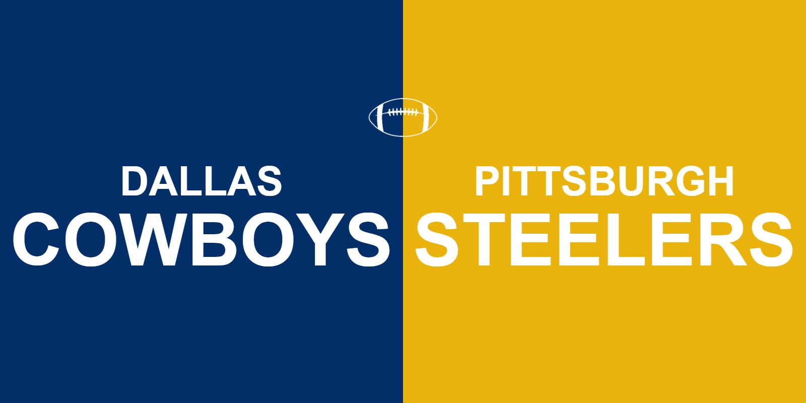 Cowboys vs Steelers