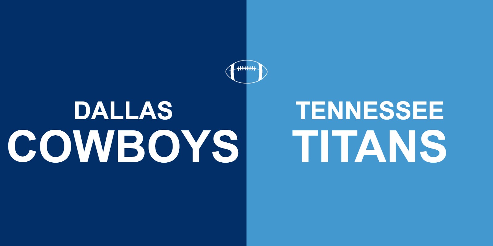 Cowboys vs Titans