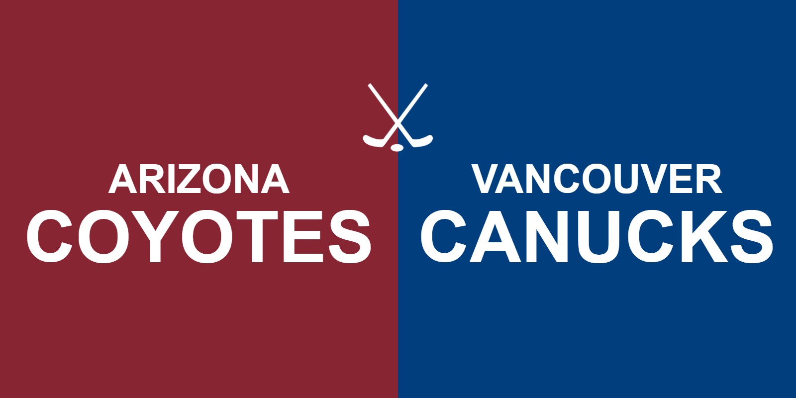 Coyotes vs Canucks