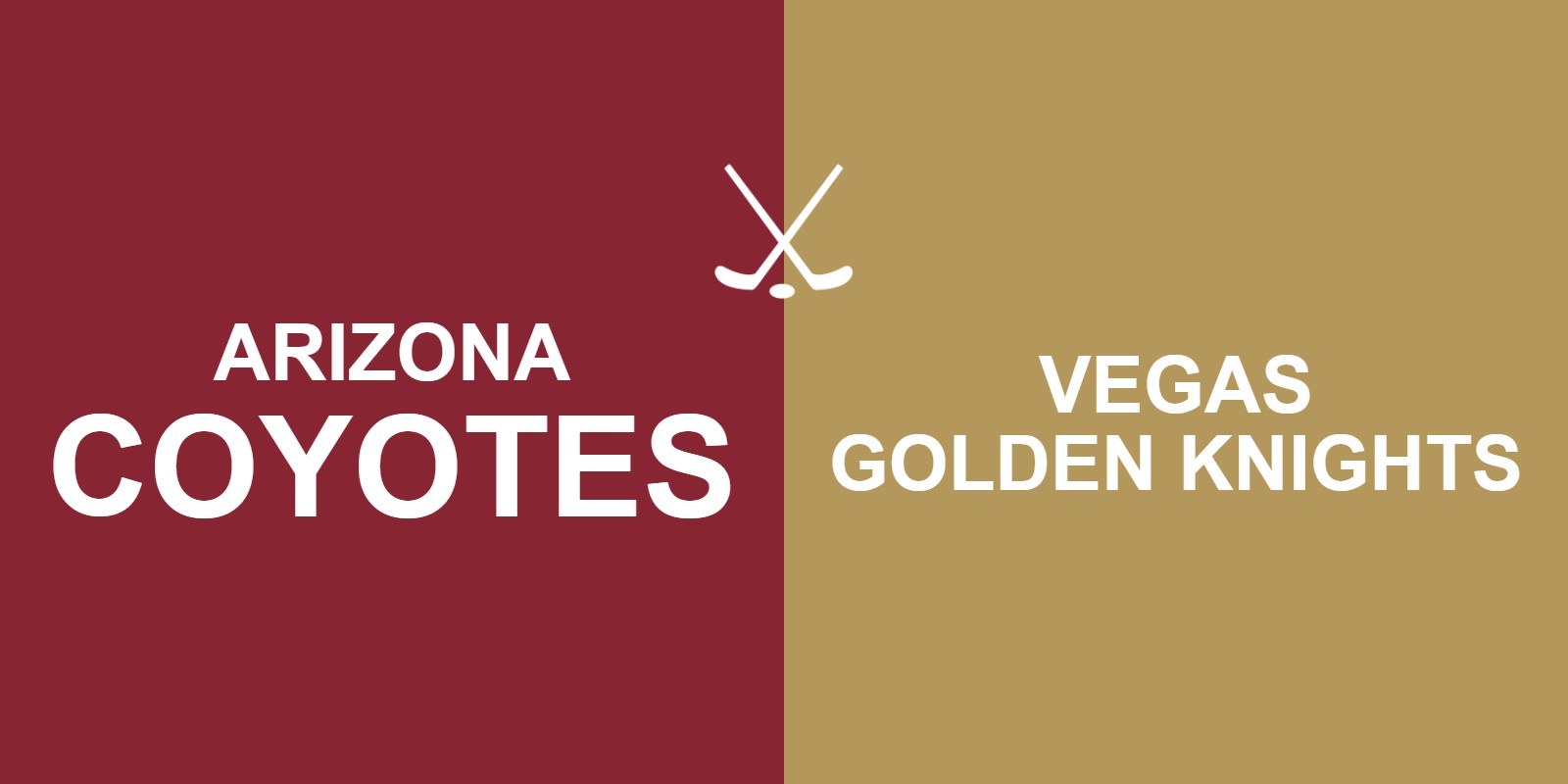 Coyotes vs Golden Knights
