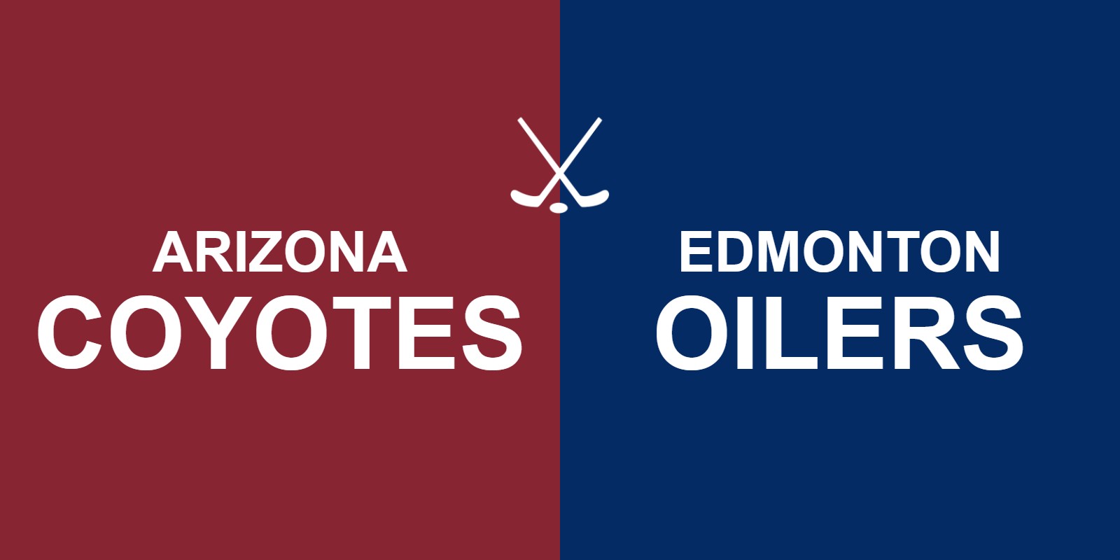 Coyotes vs Oilers