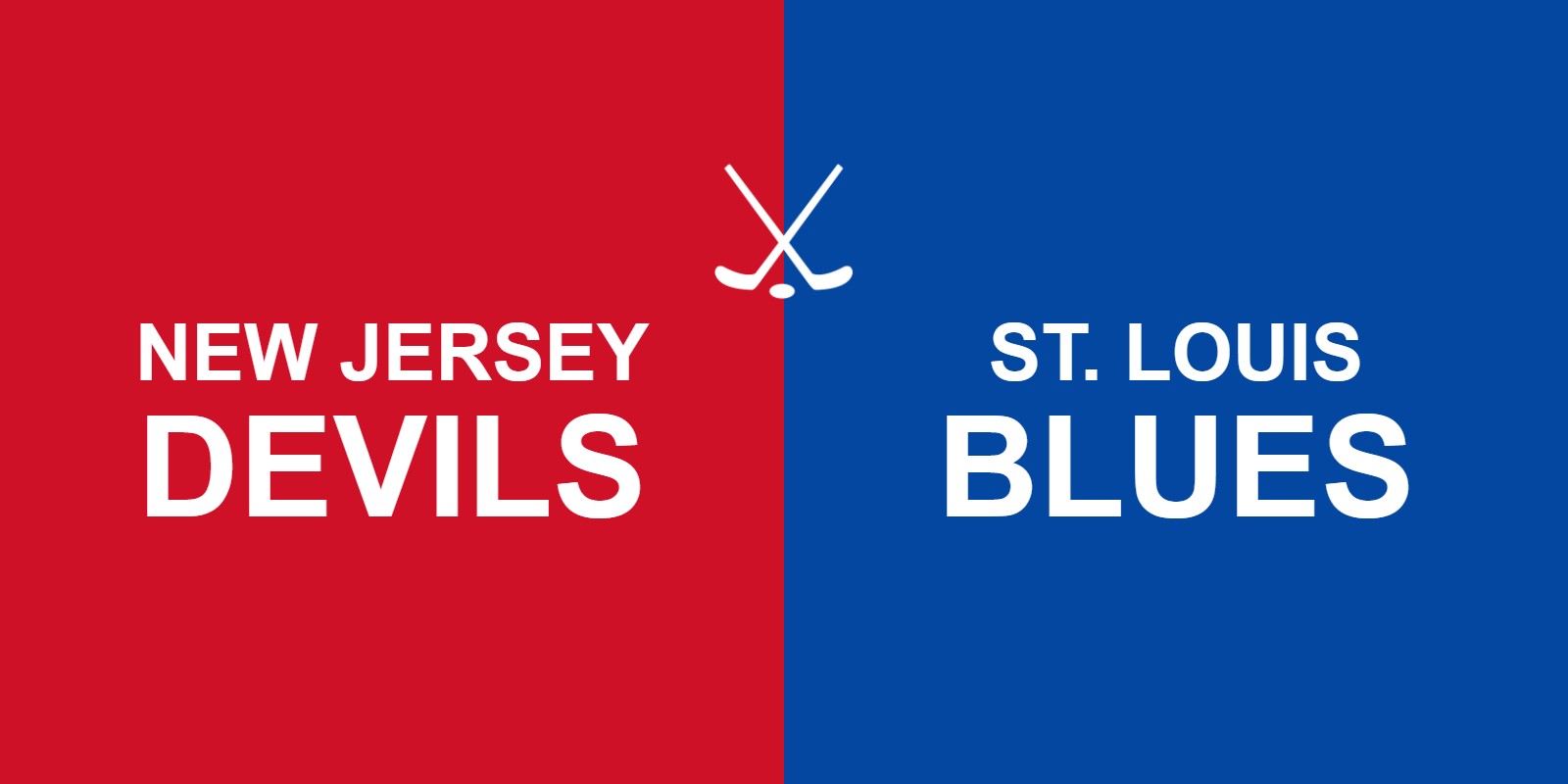 Devils vs Blues