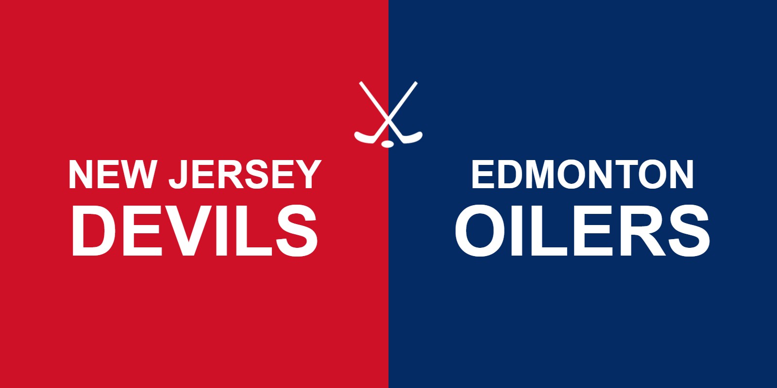 Devils vs Oilers