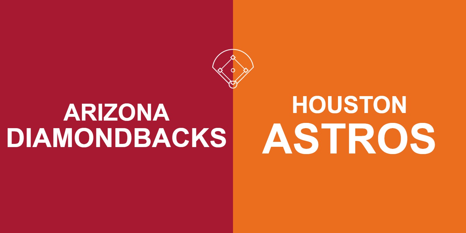 Diamondbacks vs Astros