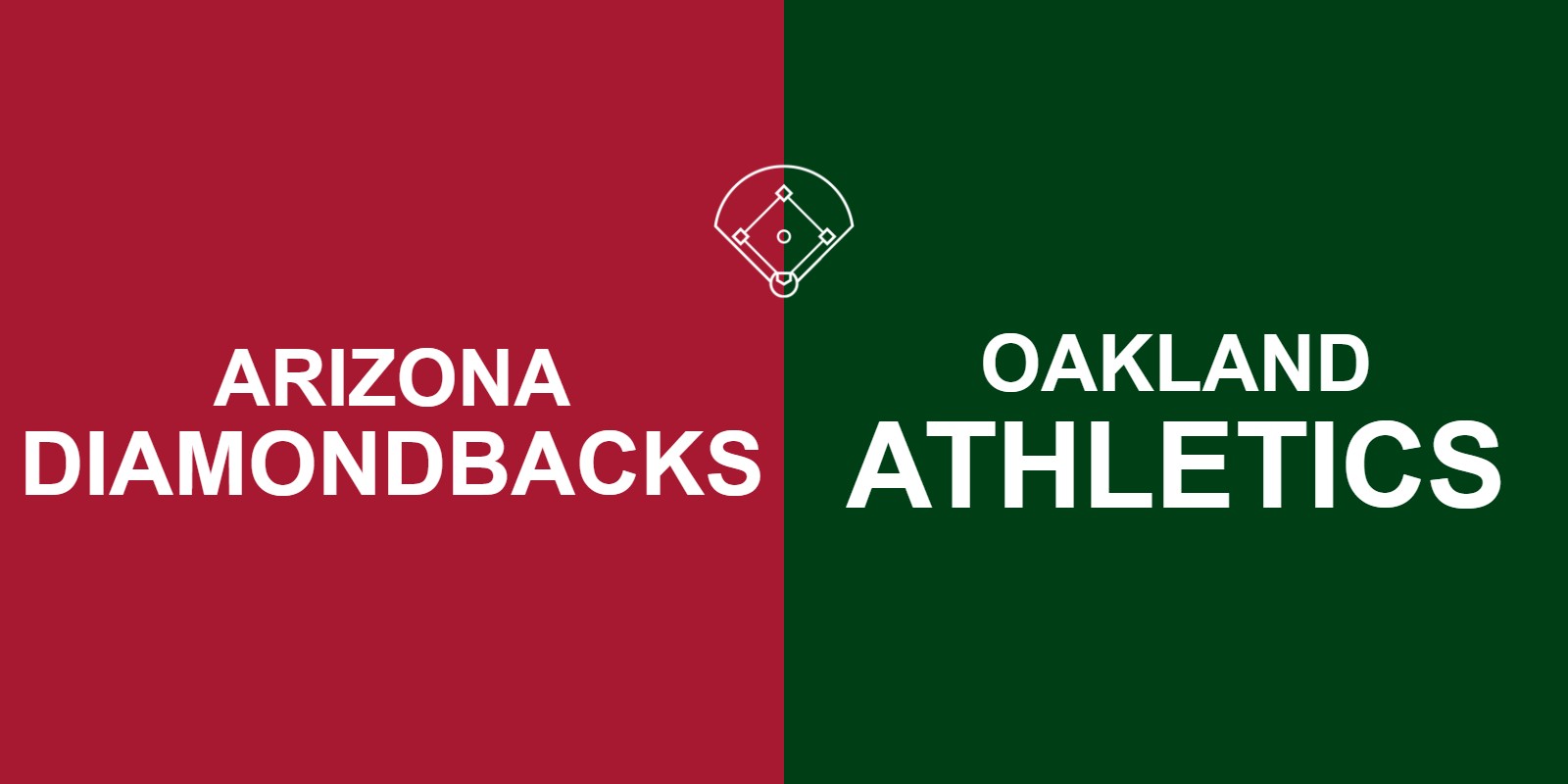 Diamondbacks vs Athletics