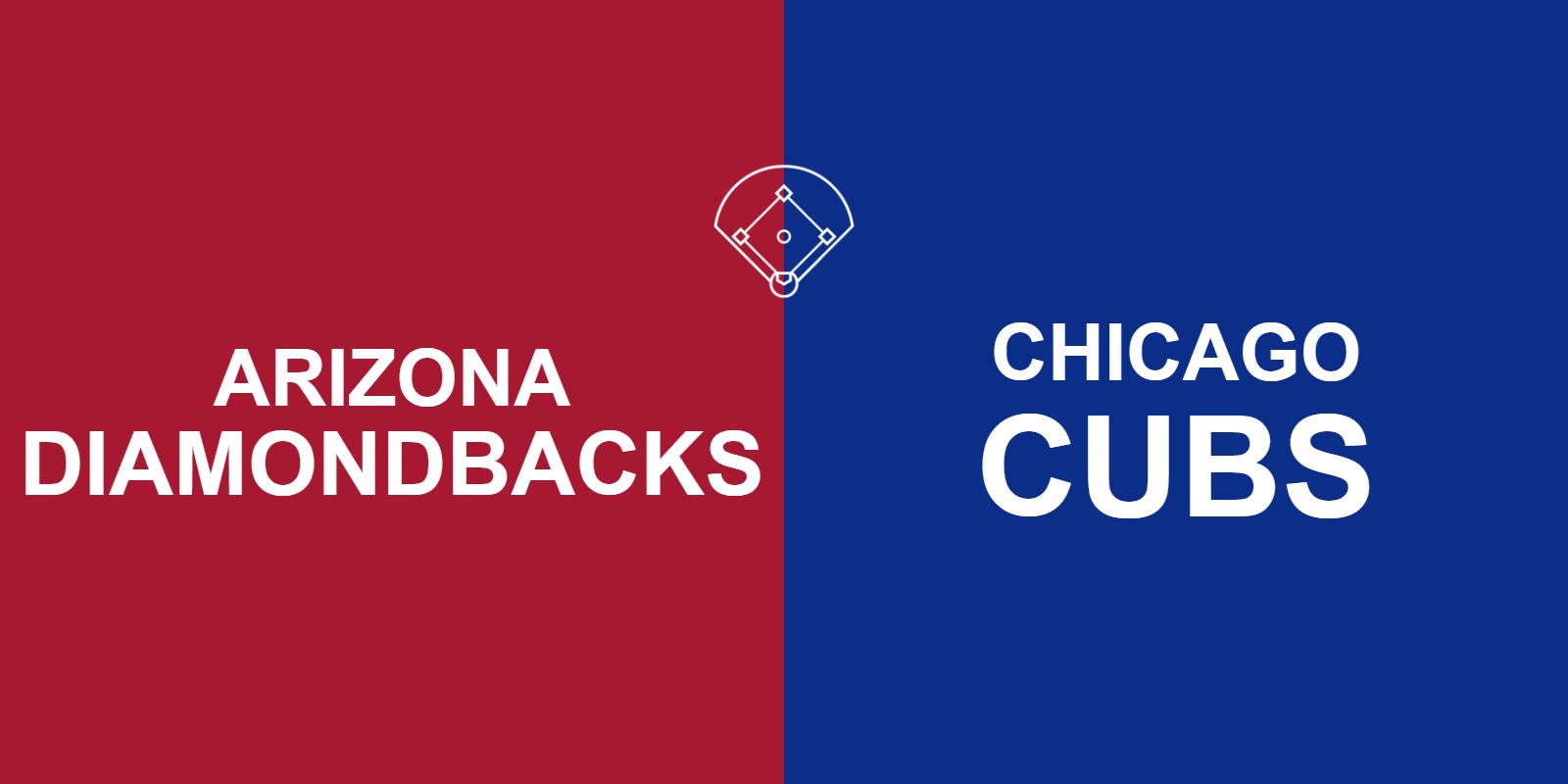 Diamondbacks vs Cubs