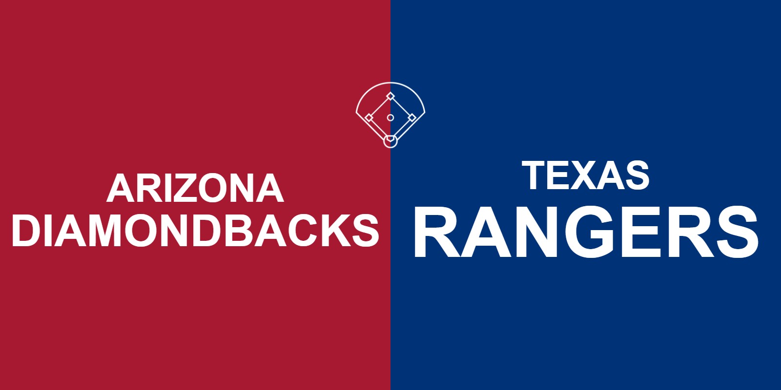 Diamondbacks vs Rangers