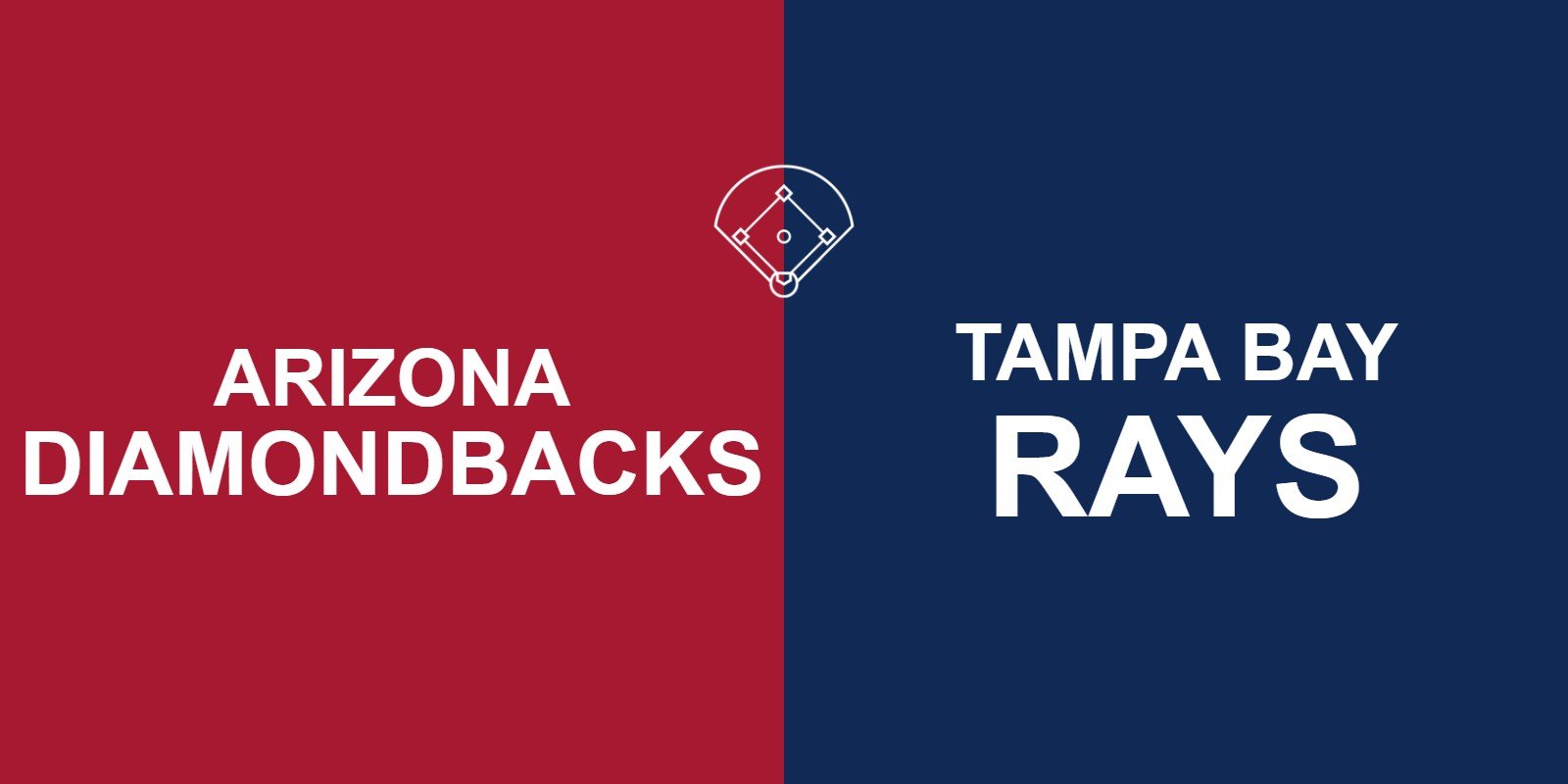 Diamondbacks vs Rays