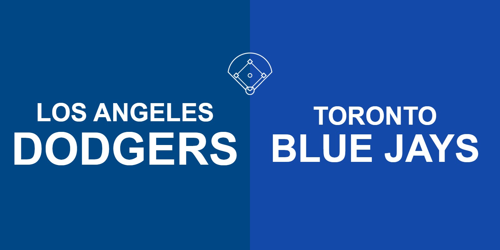 Dodgers vs Blue Jays