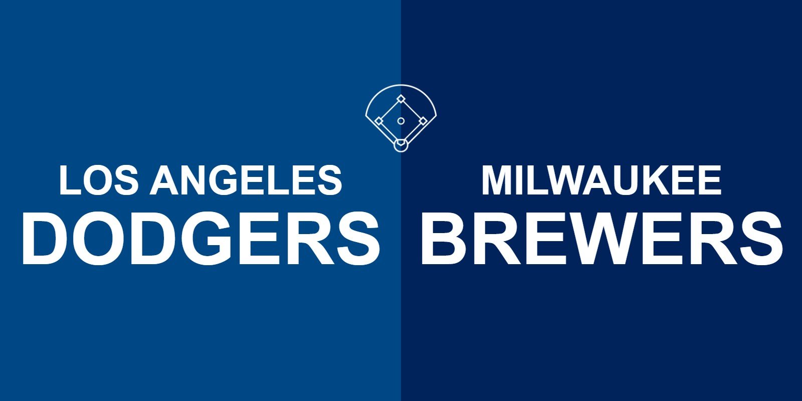 Dodgers vs Brewers