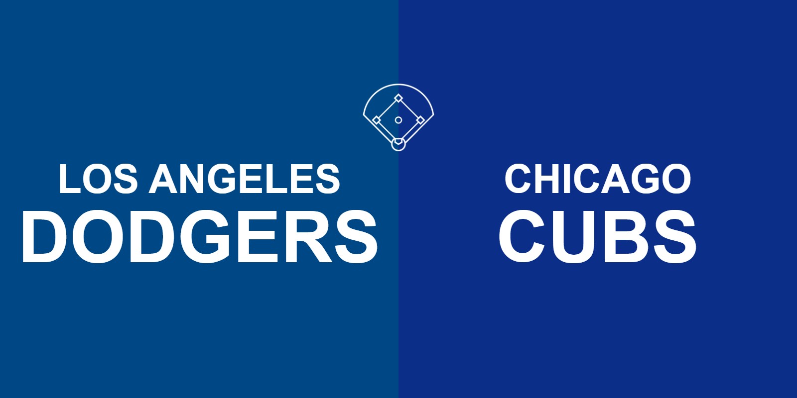 Dodgers vs Cubs Tickets