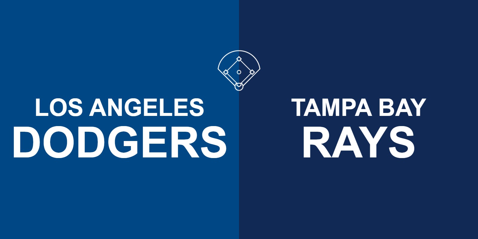 Dodgers vs Rays