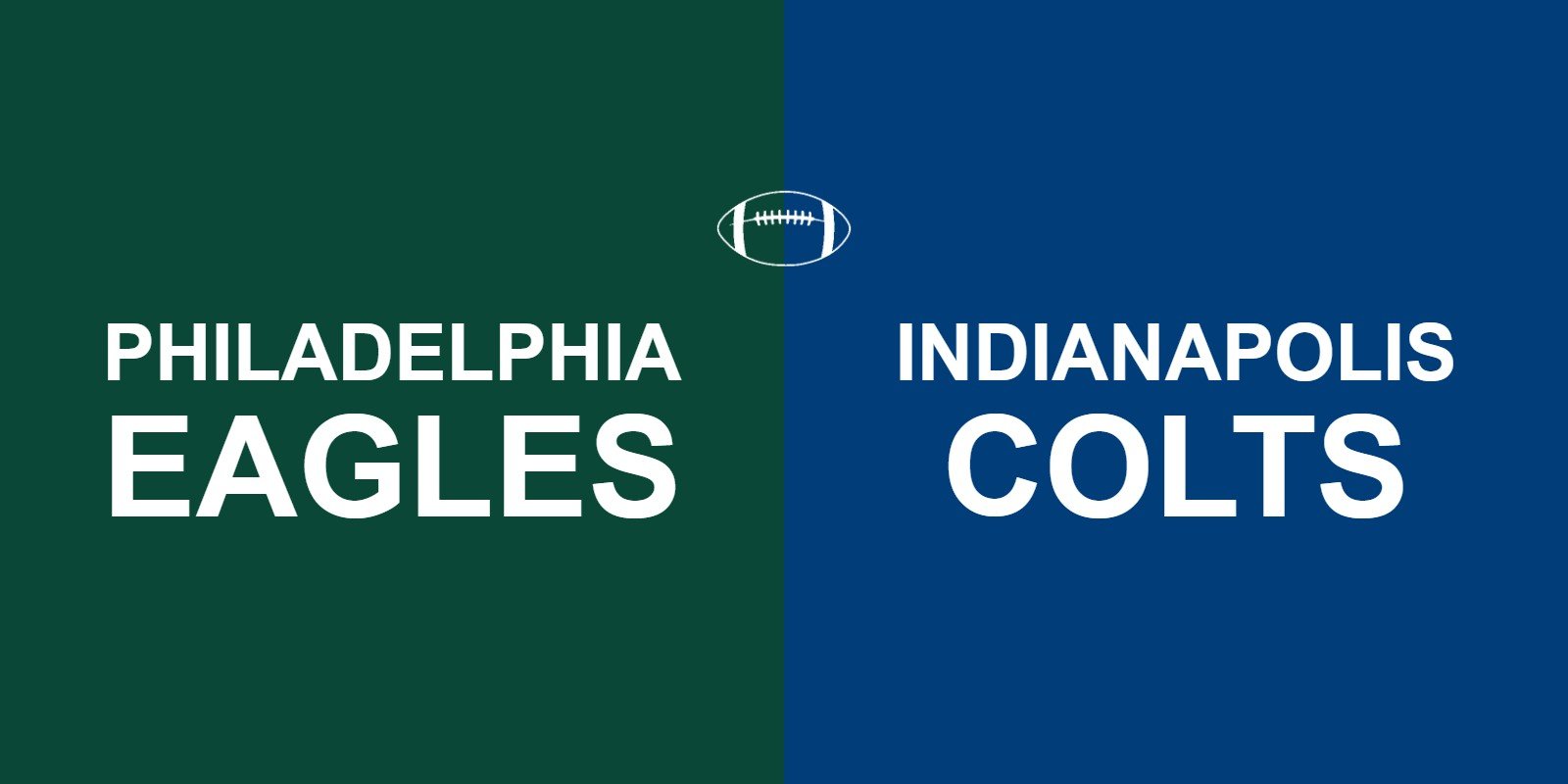 Eagles vs Colts