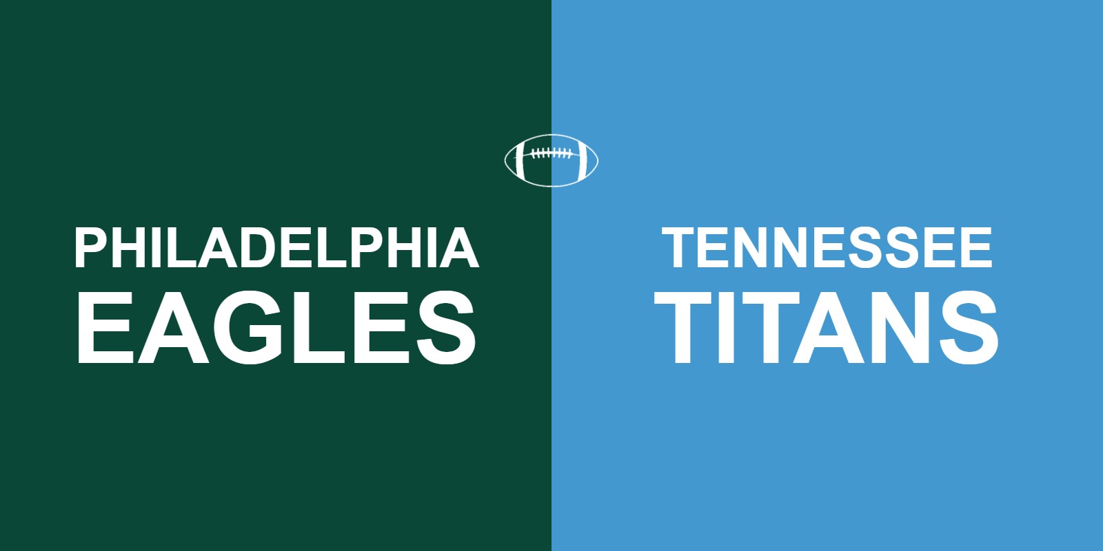Eagles vs Titans