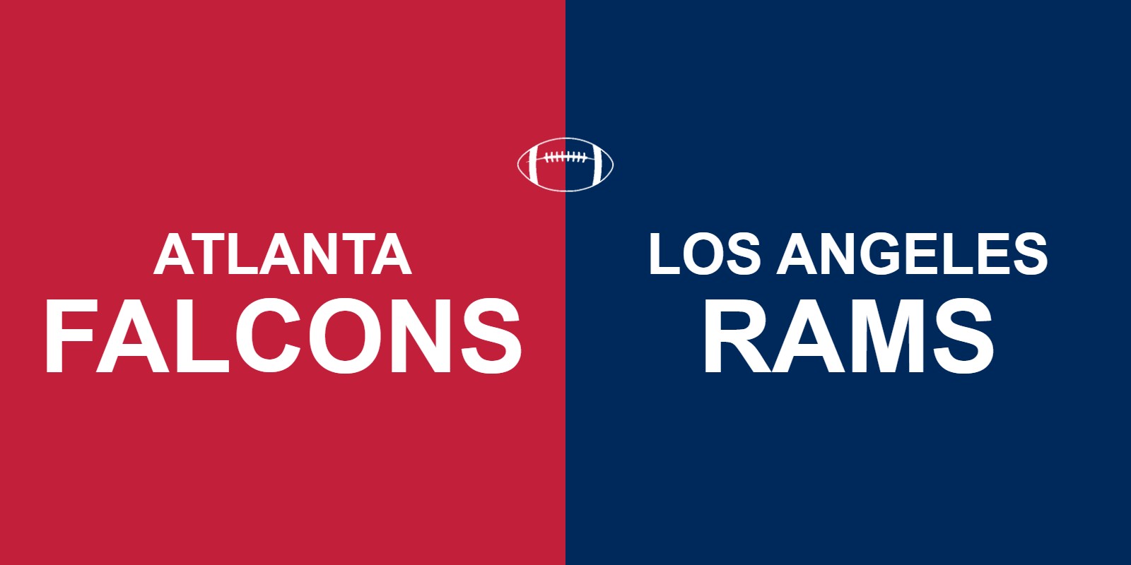 Falcons vs Rams