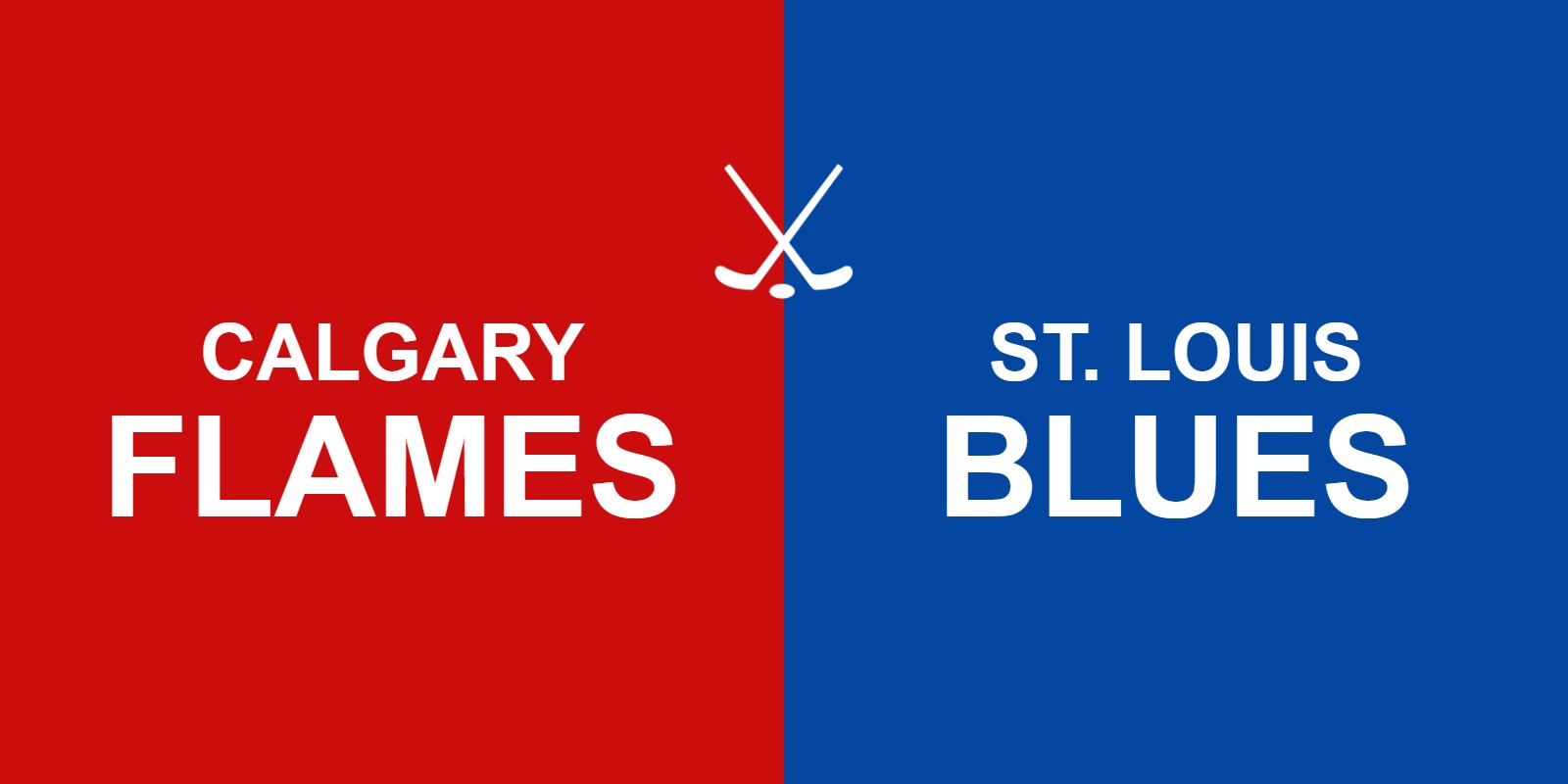 Flames vs Blues
