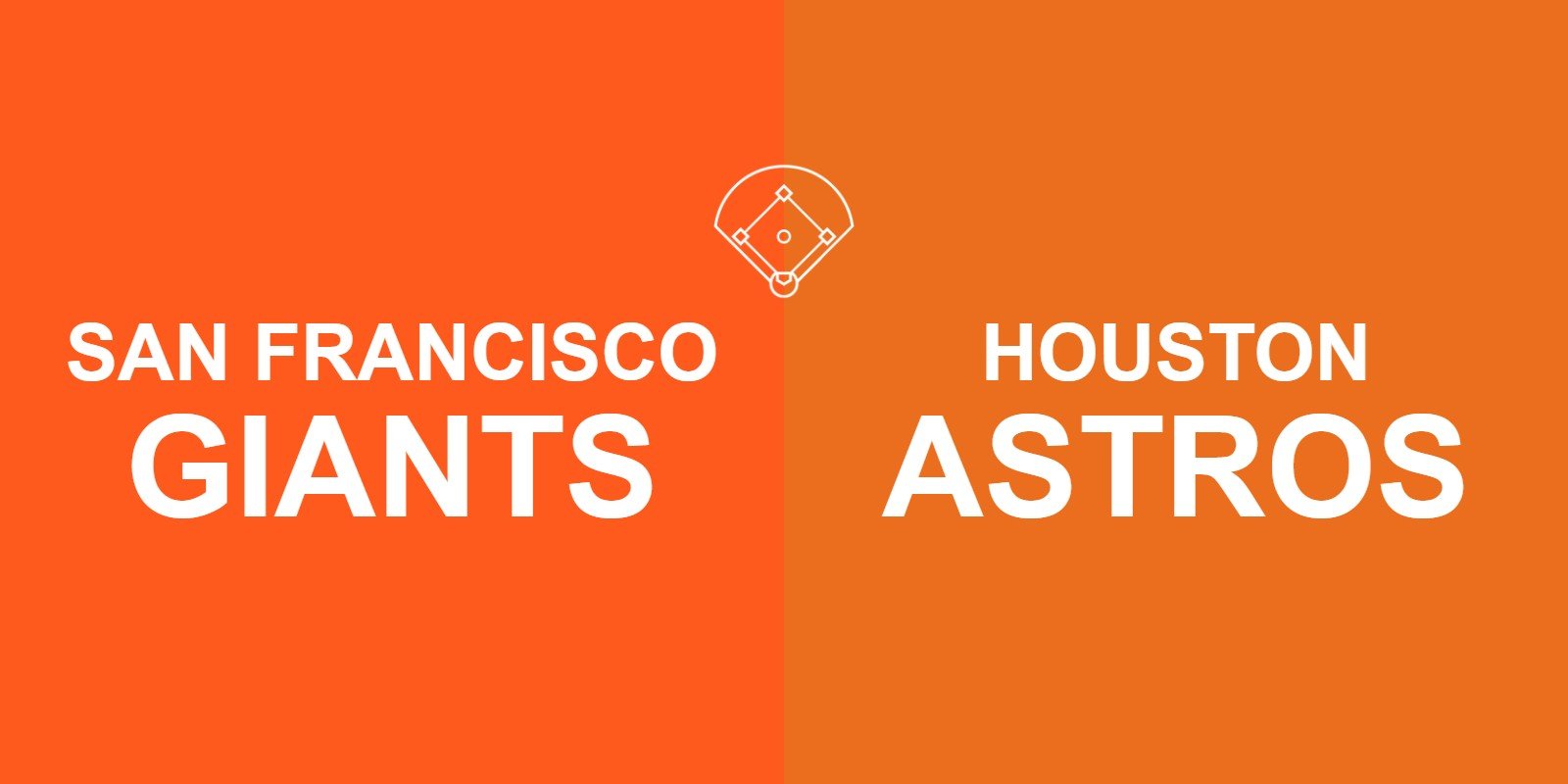 Giants vs Astros