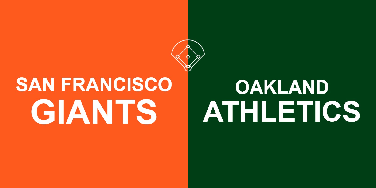 Giants vs Athletics