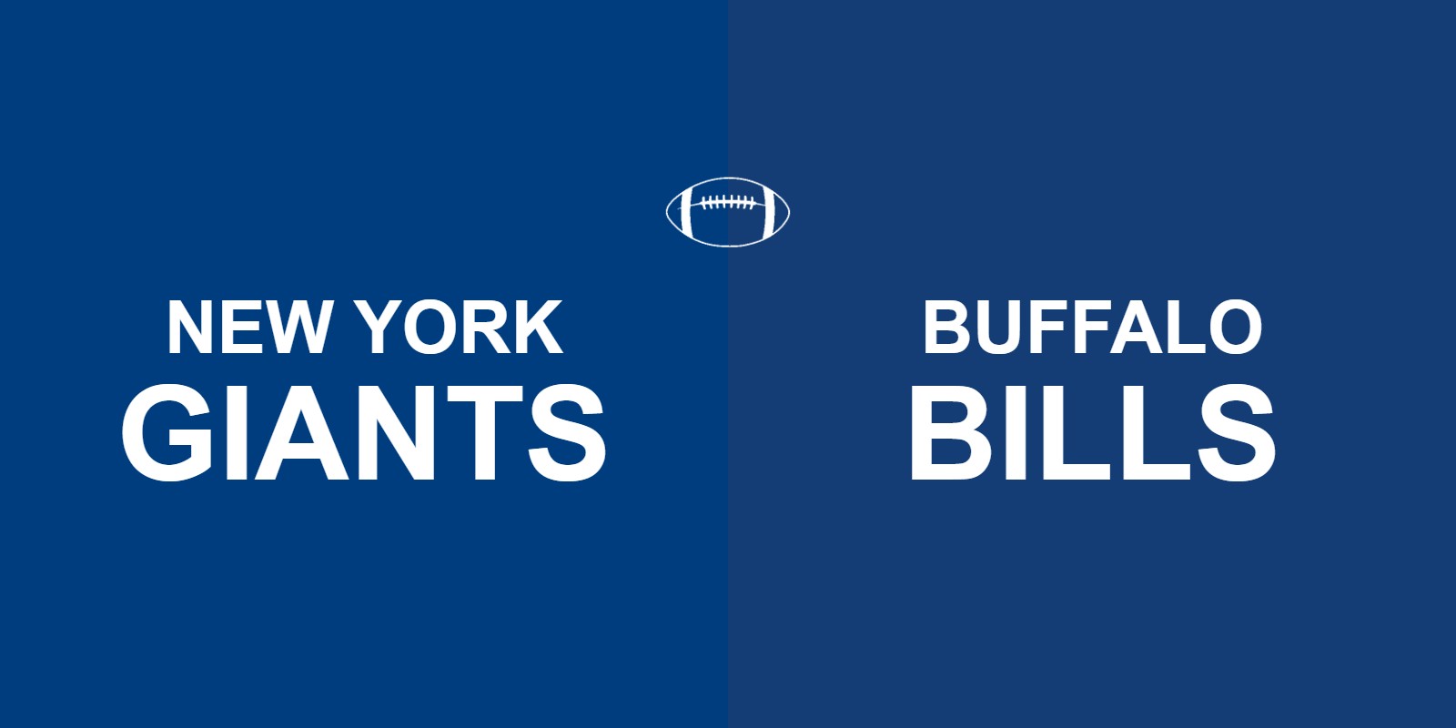 Giants vs Bills