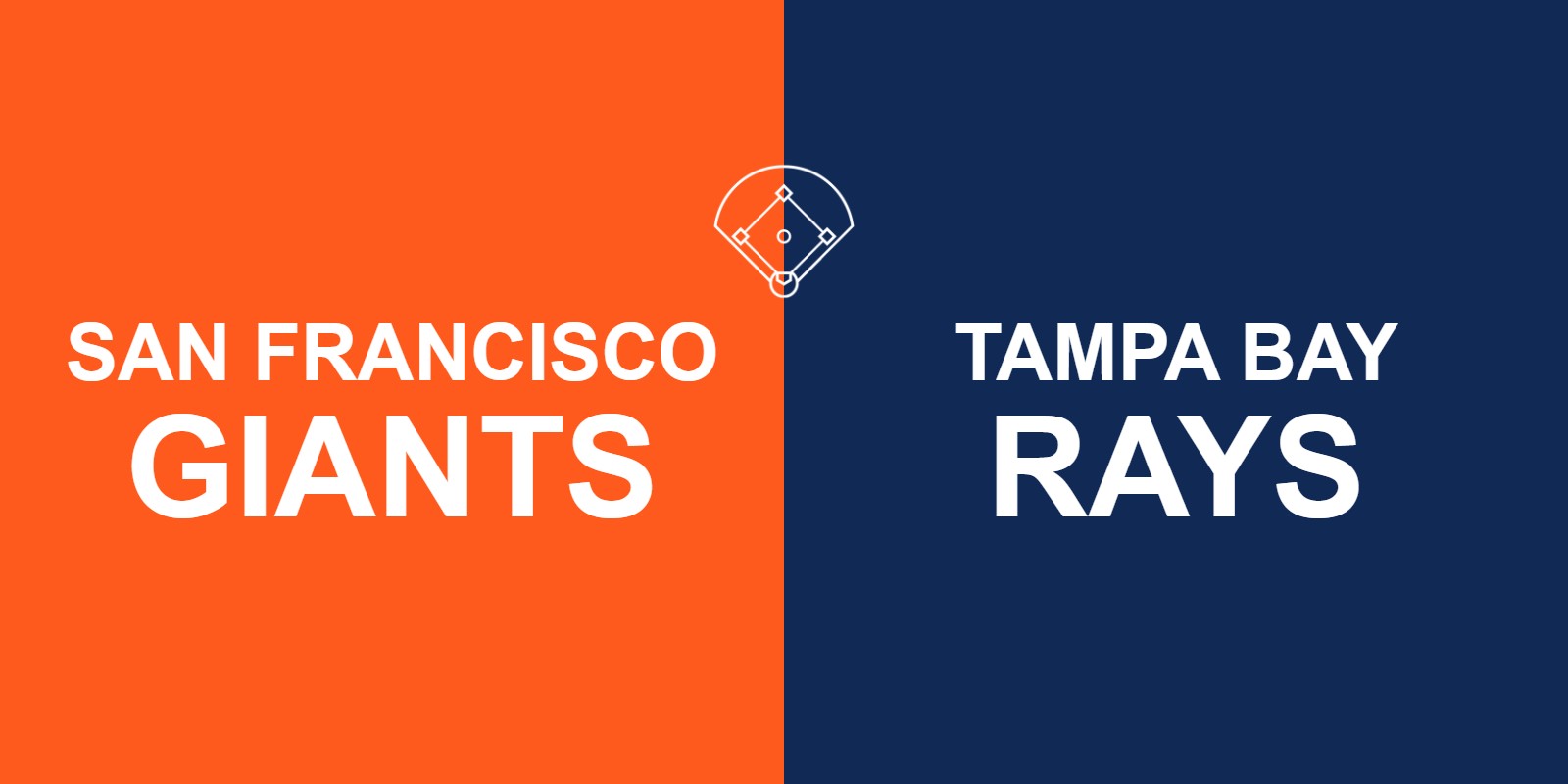Giants vs Rays
