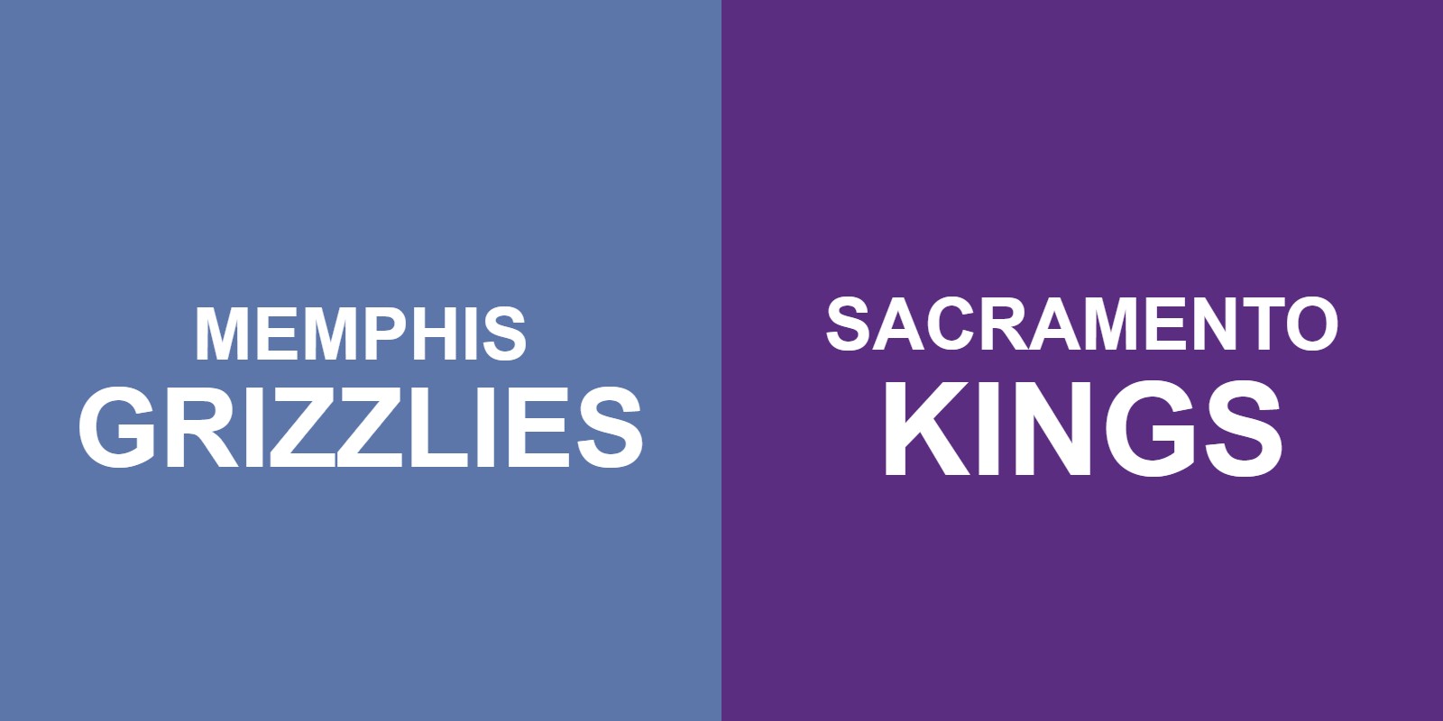 Grizzlies vs Kings