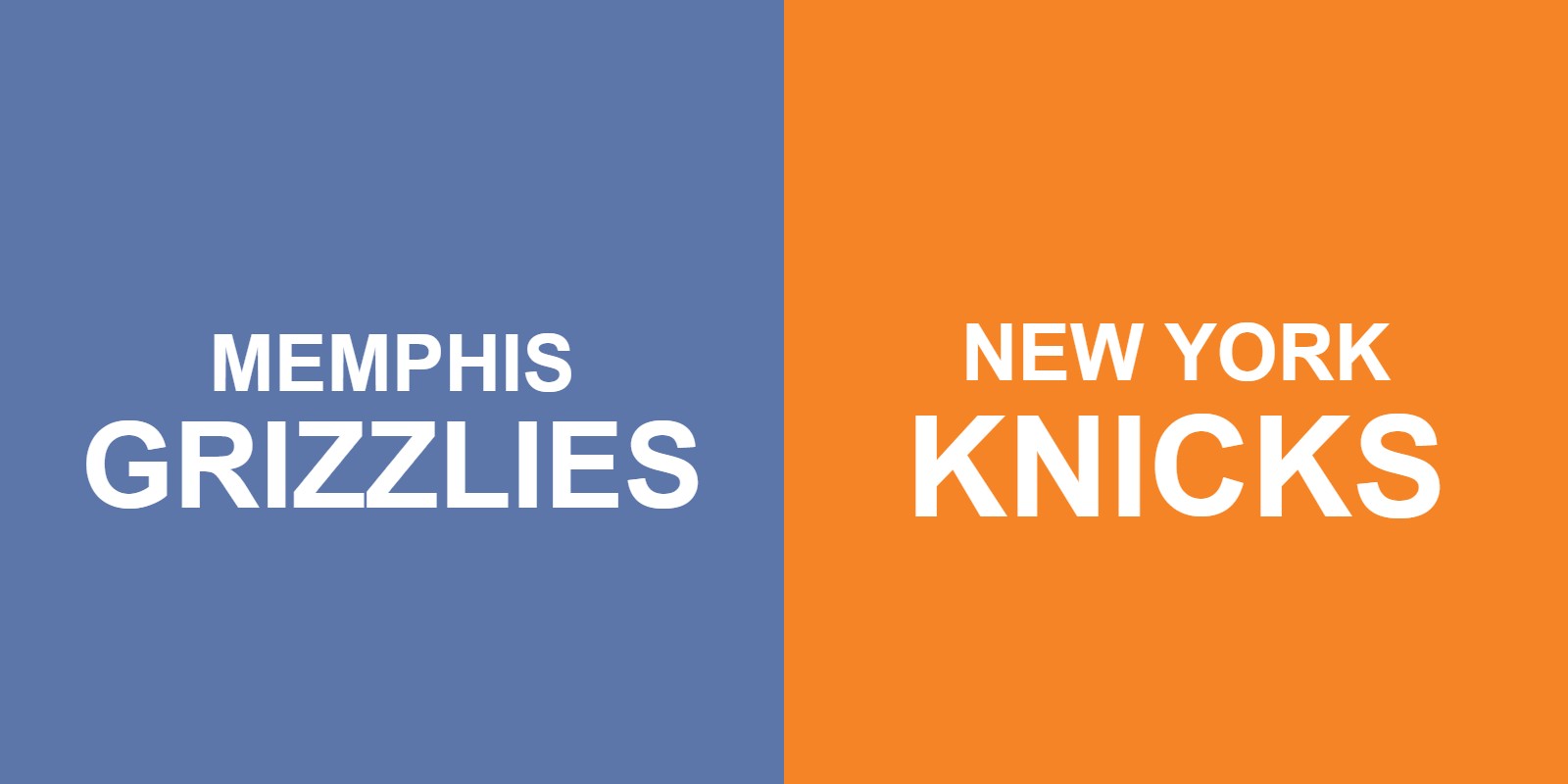 Grizzlies vs Knicks