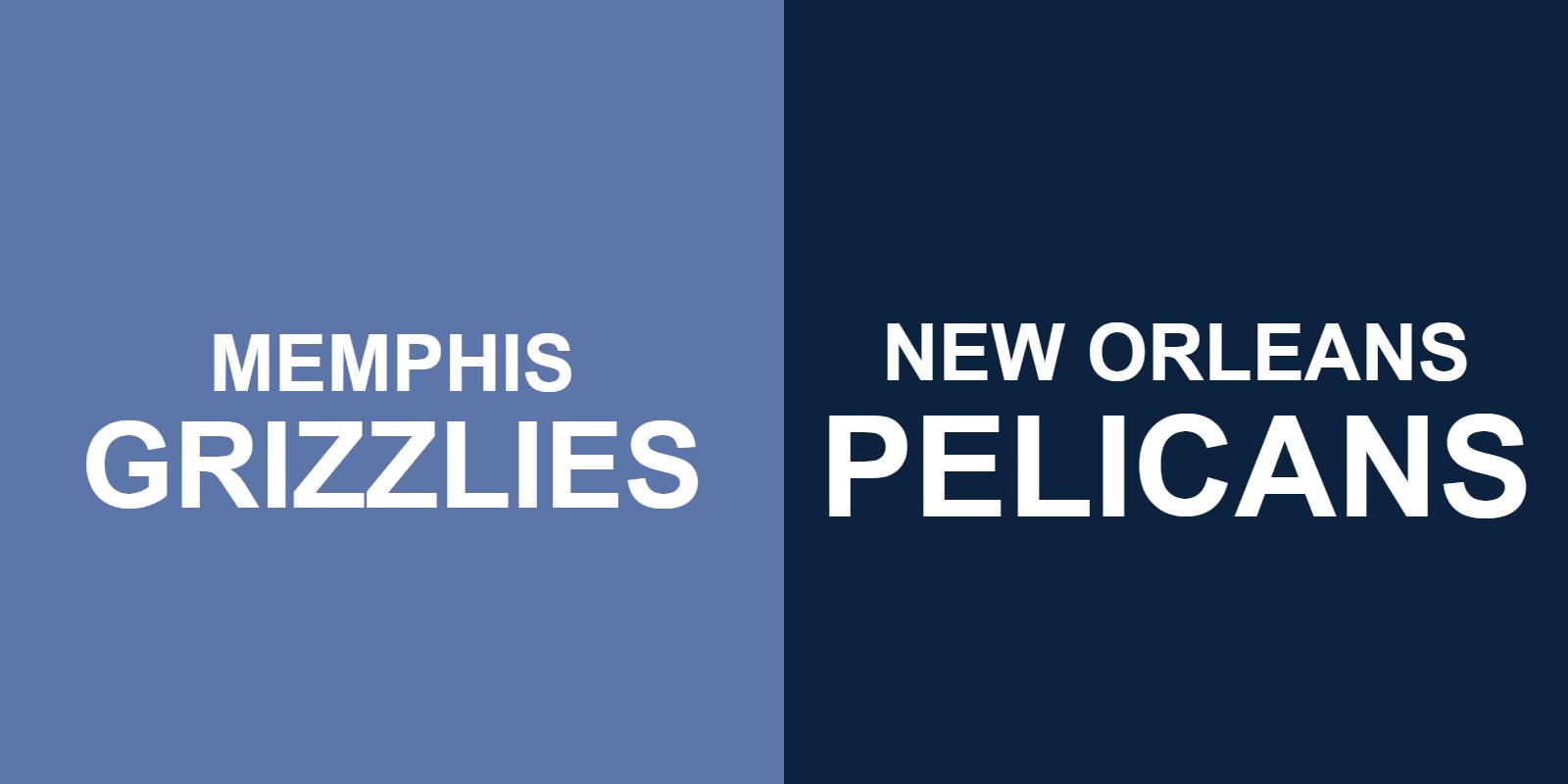 Grizzlies vs Pelicans
