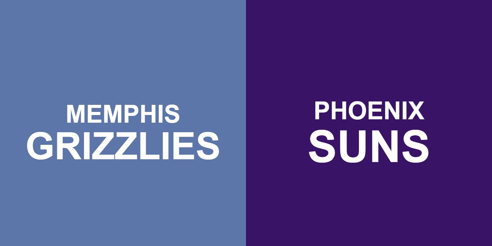 Grizzlies vs Suns