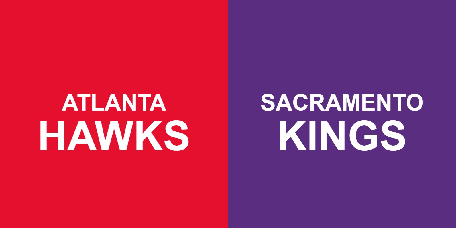 Hawks vs Kings