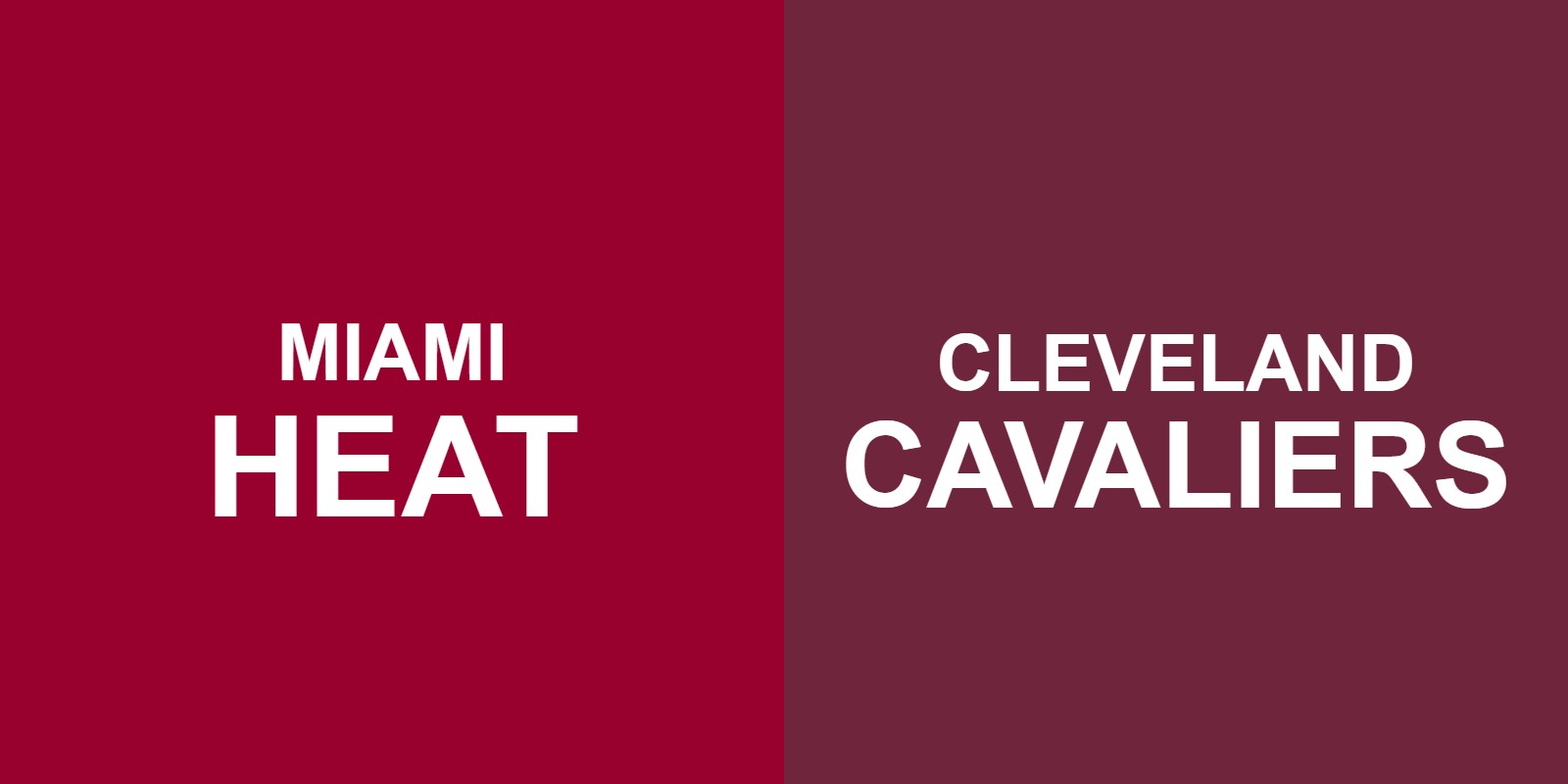 Heat vs Cavaliers