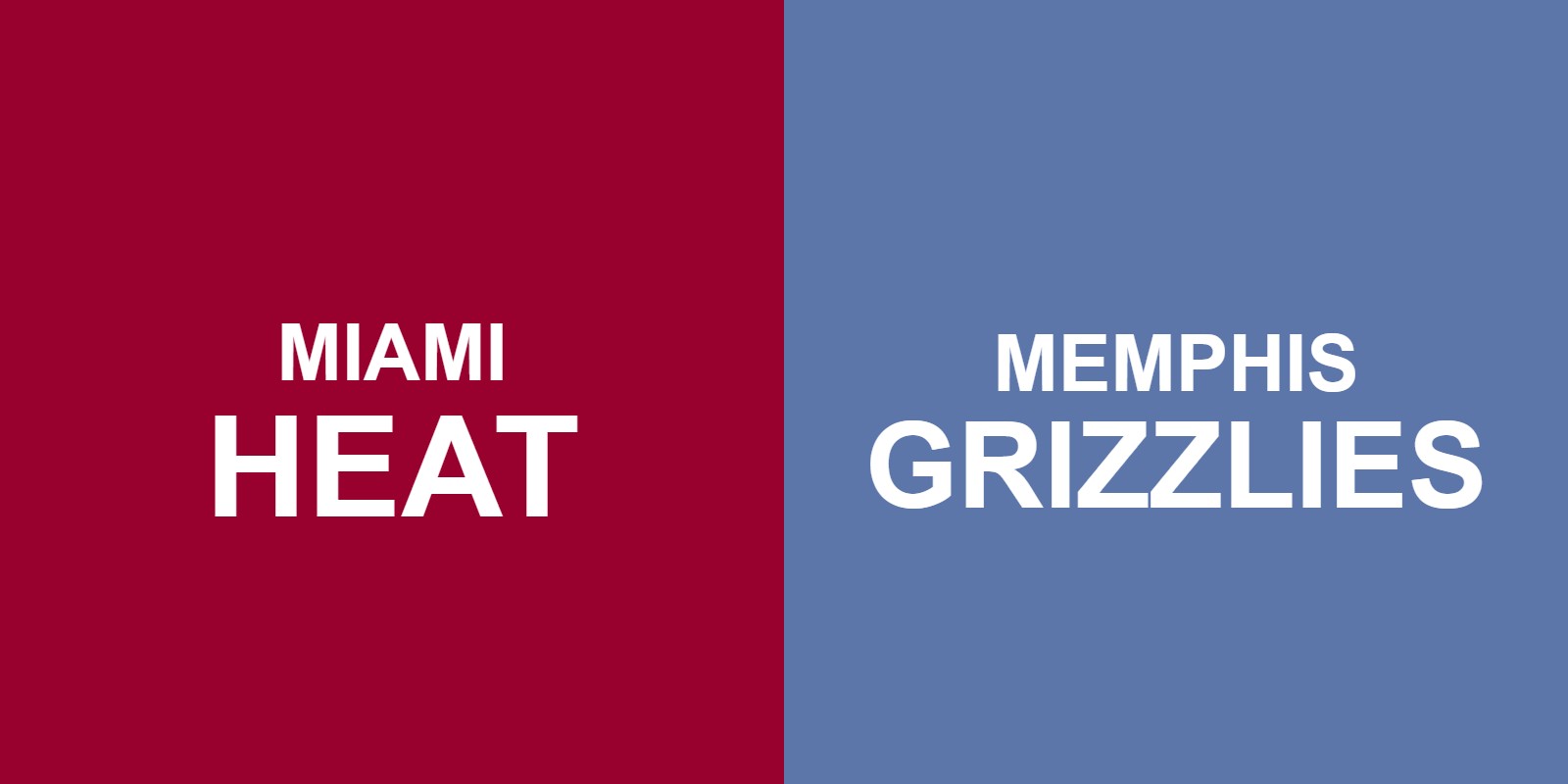 Heat vs Grizzlies