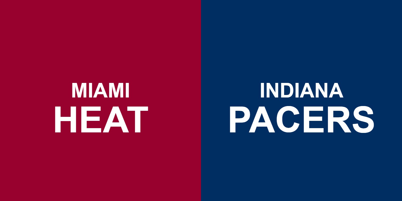 Heat vs Pacers