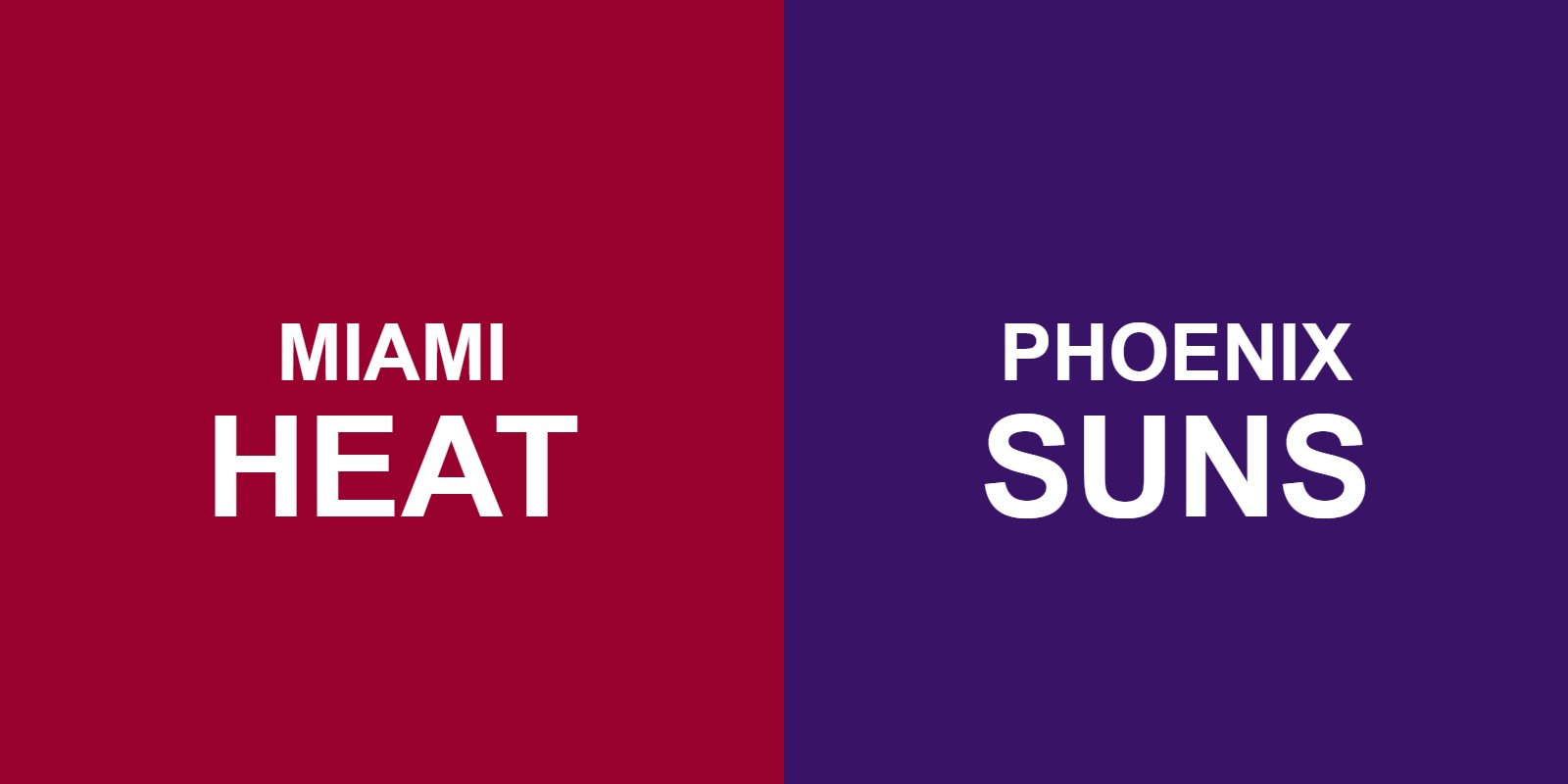 Heat vs Suns