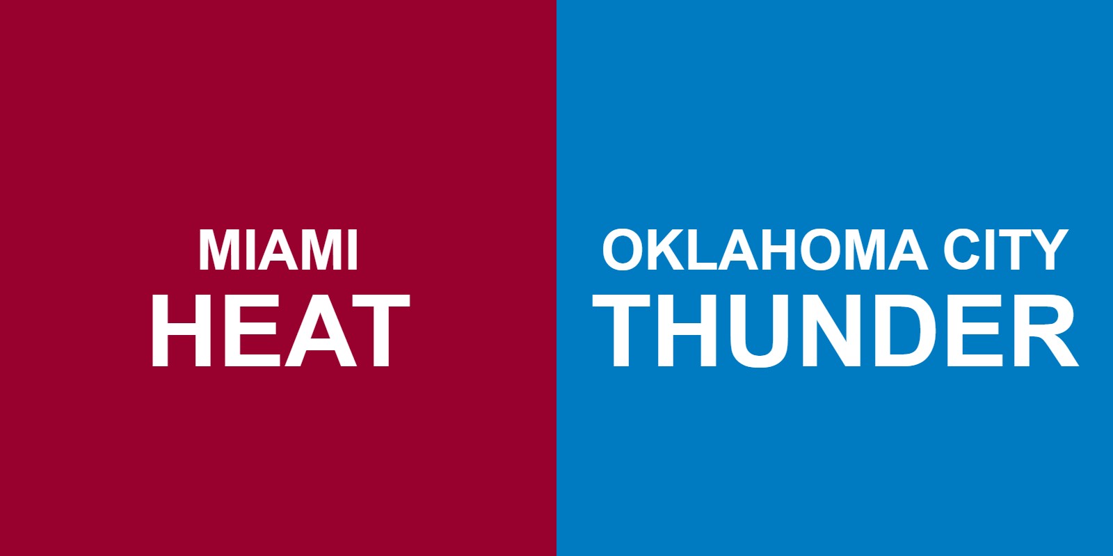 Heat vs Thunder Tickets