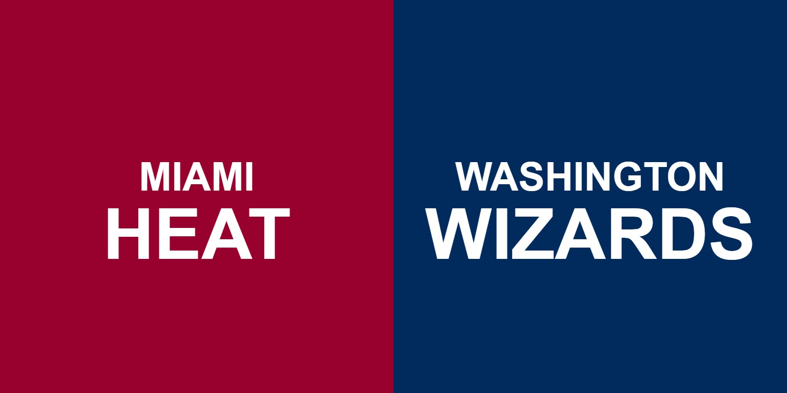 Heat vs Wizards